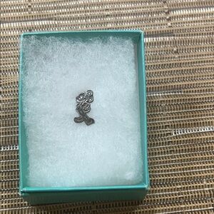 Sterling Silver Mickey Mouse pierced earring